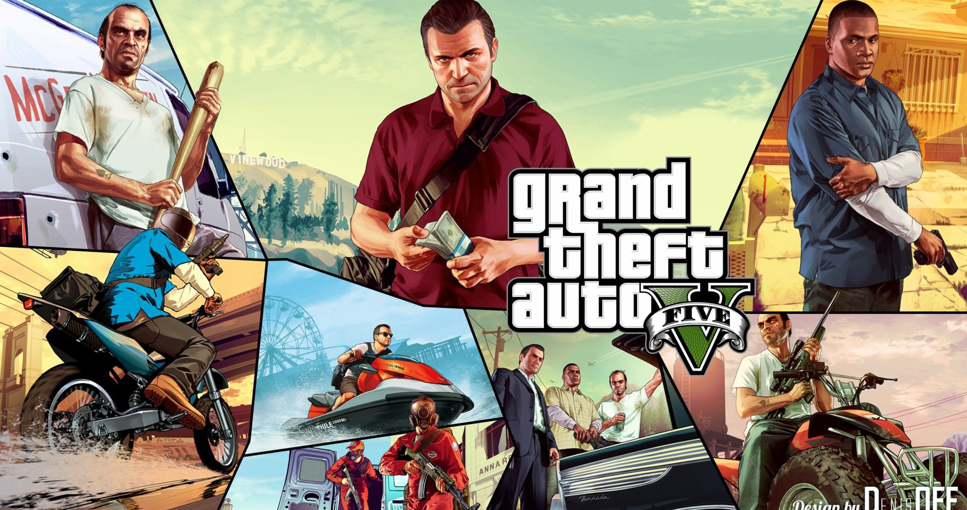 gta 일러스트이미지